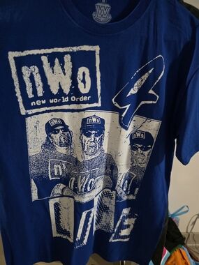 WWE New World Order Graphic Tee - Blue